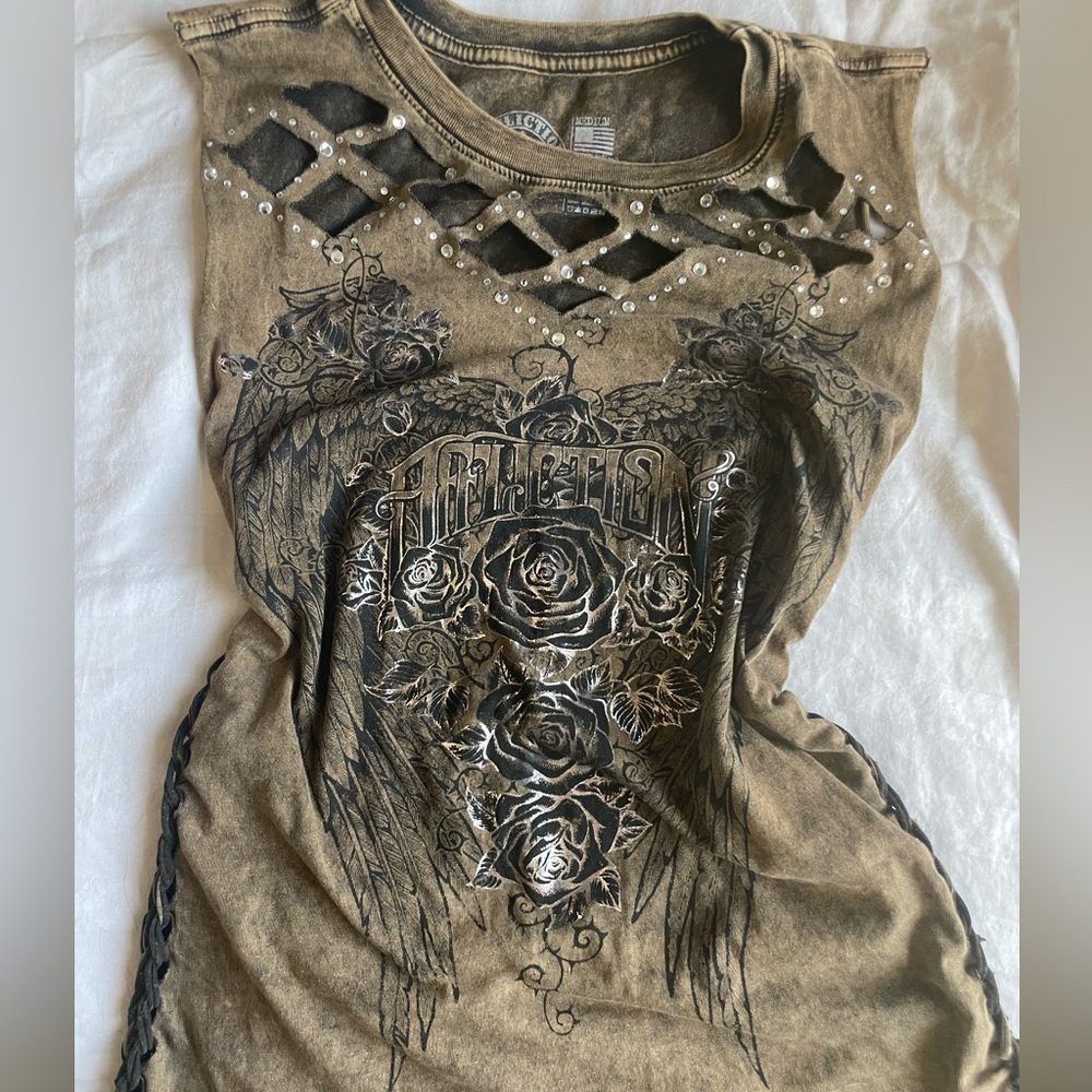 Affliction tank top